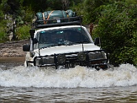 Gerry Gee drives through Fultons Creek